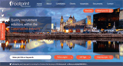 Desktop Screenshot of footprintrecruitment.com